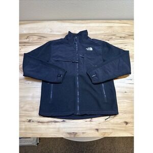 The North Face Denali Polartec Fleece Jacket Mens Medium Black Full Zip Outdoor
